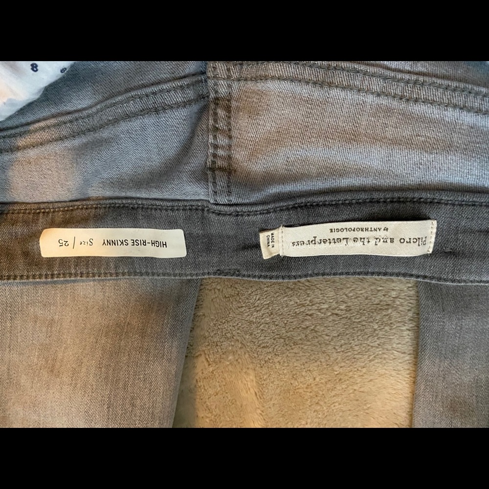 Pilcro High Rise Skinny Jeans - Picture 5 of 6